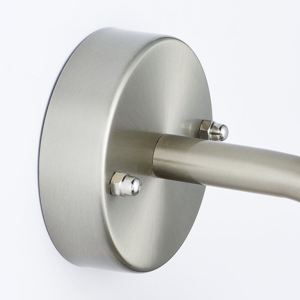 71184 North 1 Light Wall Light Outdoor Brushed Stainless Steel