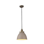 76328 Franklin 1 Light Pendant Taupe
