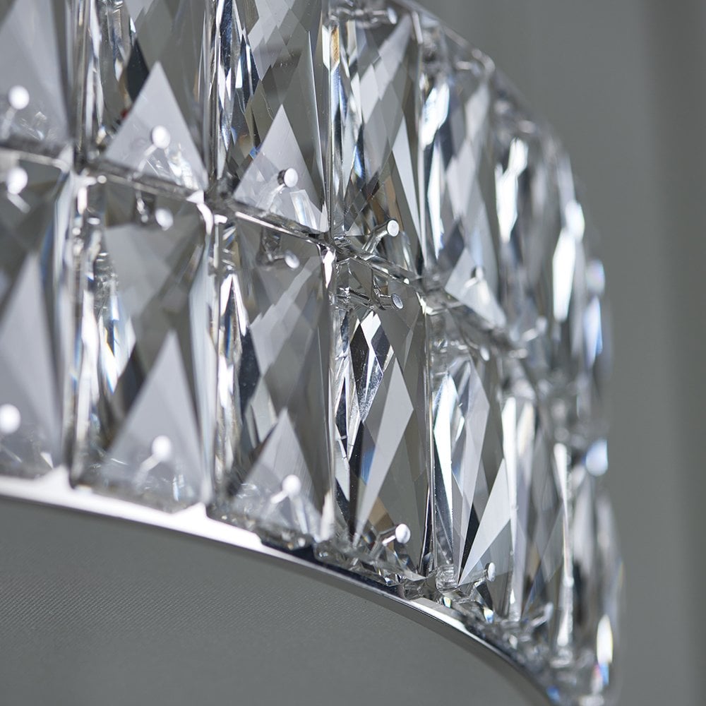 76513 Verina 5 Light Pendant LED Light Chrome Plate