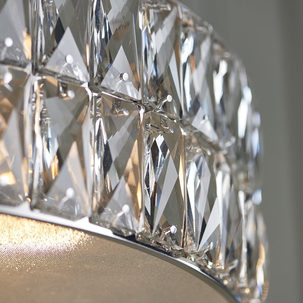 76513 Verina 5 Light Pendant LED Light Chrome Plate