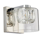76521 Verina 1 Light Wall Light Chrome Plate