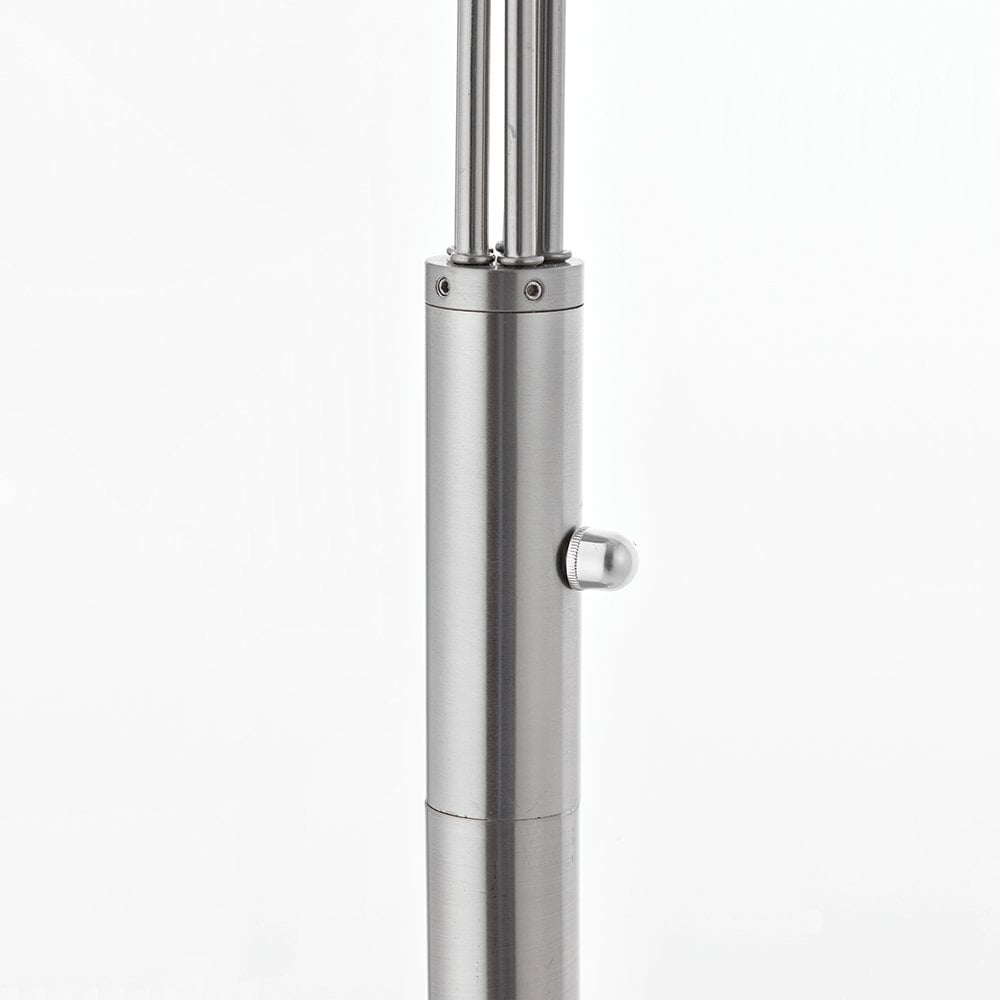 76568 Jaspa 5 Light Floor Lamp LED Satin Nickel Plate