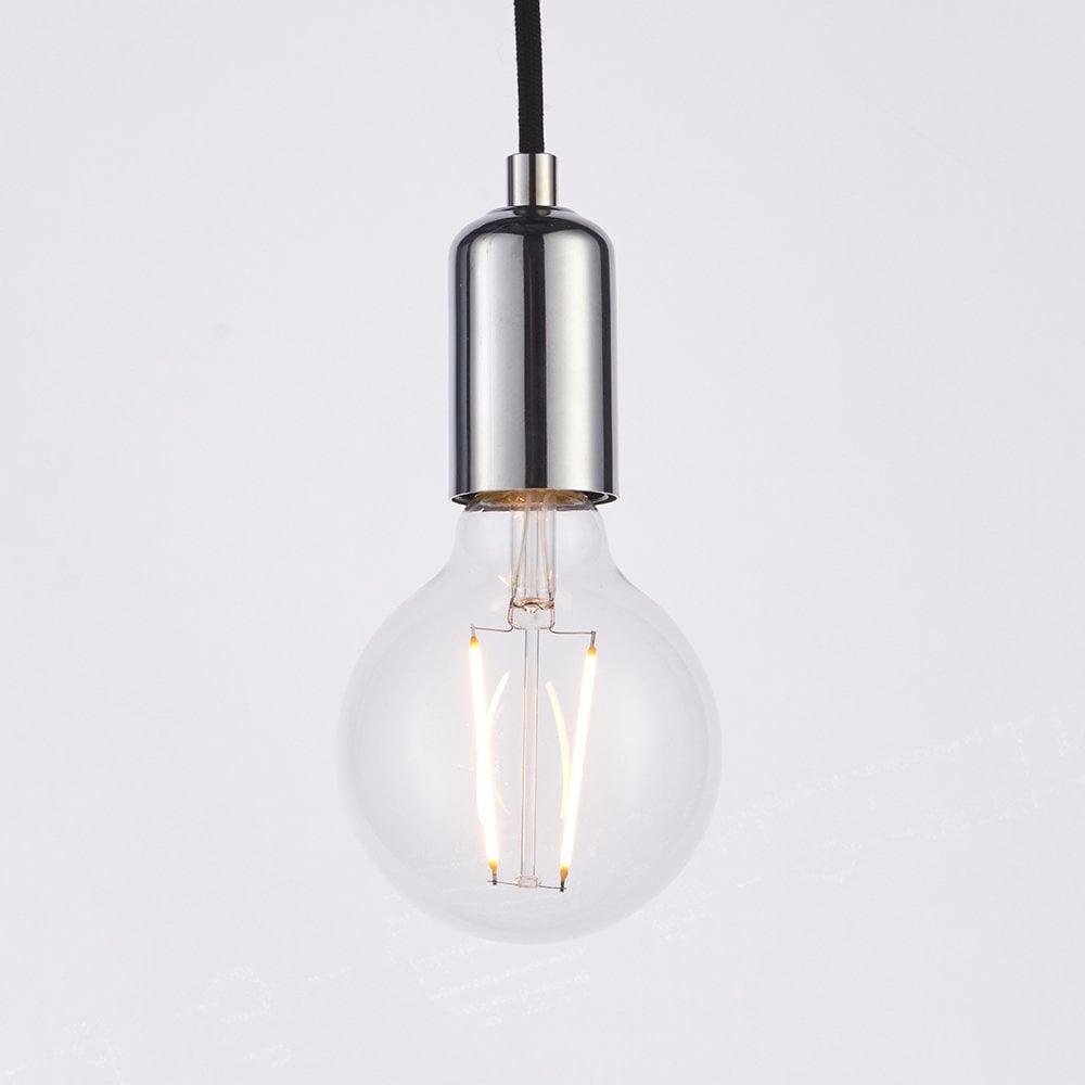 76576 Studio 3 Light Pendant Chrome Plate (SD)