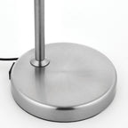 76645 Amalfi 1 Light Table Lamp Satin Nickel Plate