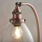 77861 Hansen 1 Light Table Lamp Aged Copper