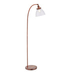 77862 Hansen 1 Light Floor Lamp Aged Copper