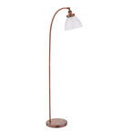 77862 Hansen 1 Light Floor Lamp Aged Copper