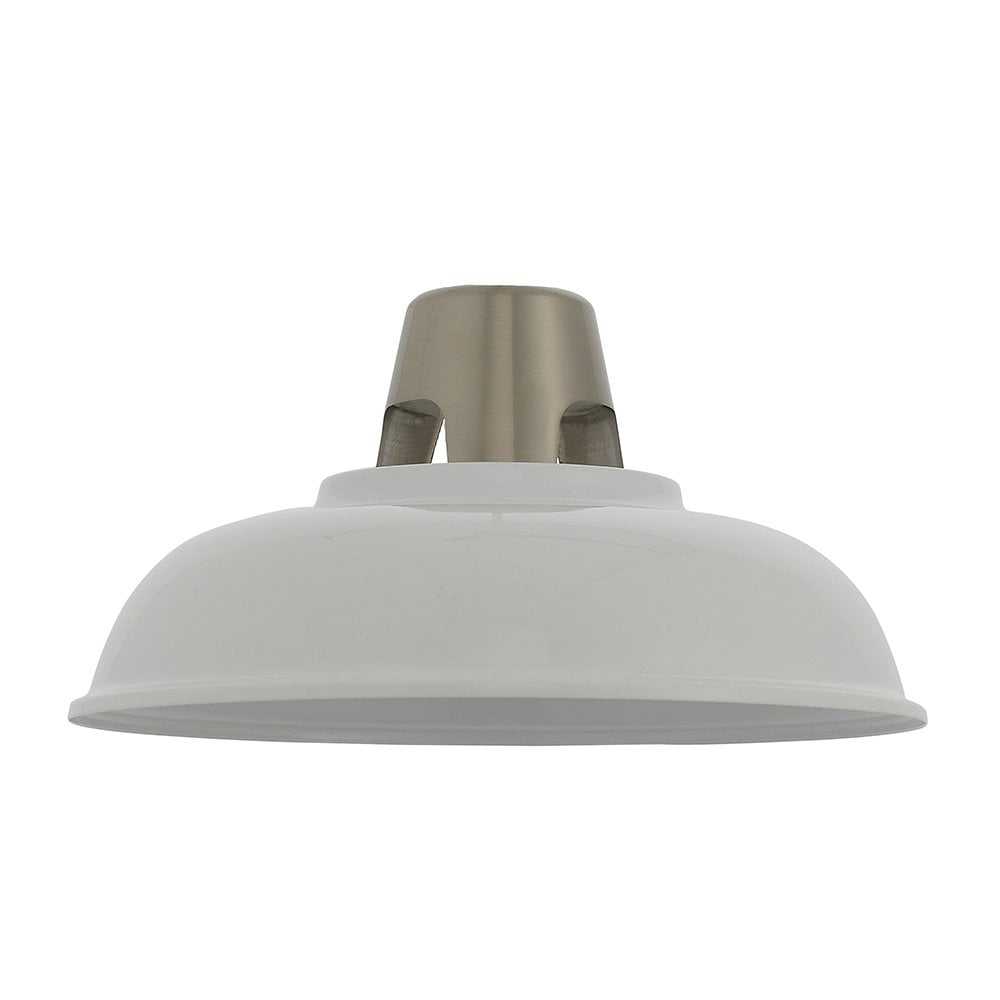 79491 Henley 1 Light Pendant Easyfit White (SD)