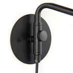 79500 Carlson 1 Light Wall Light Matt Black