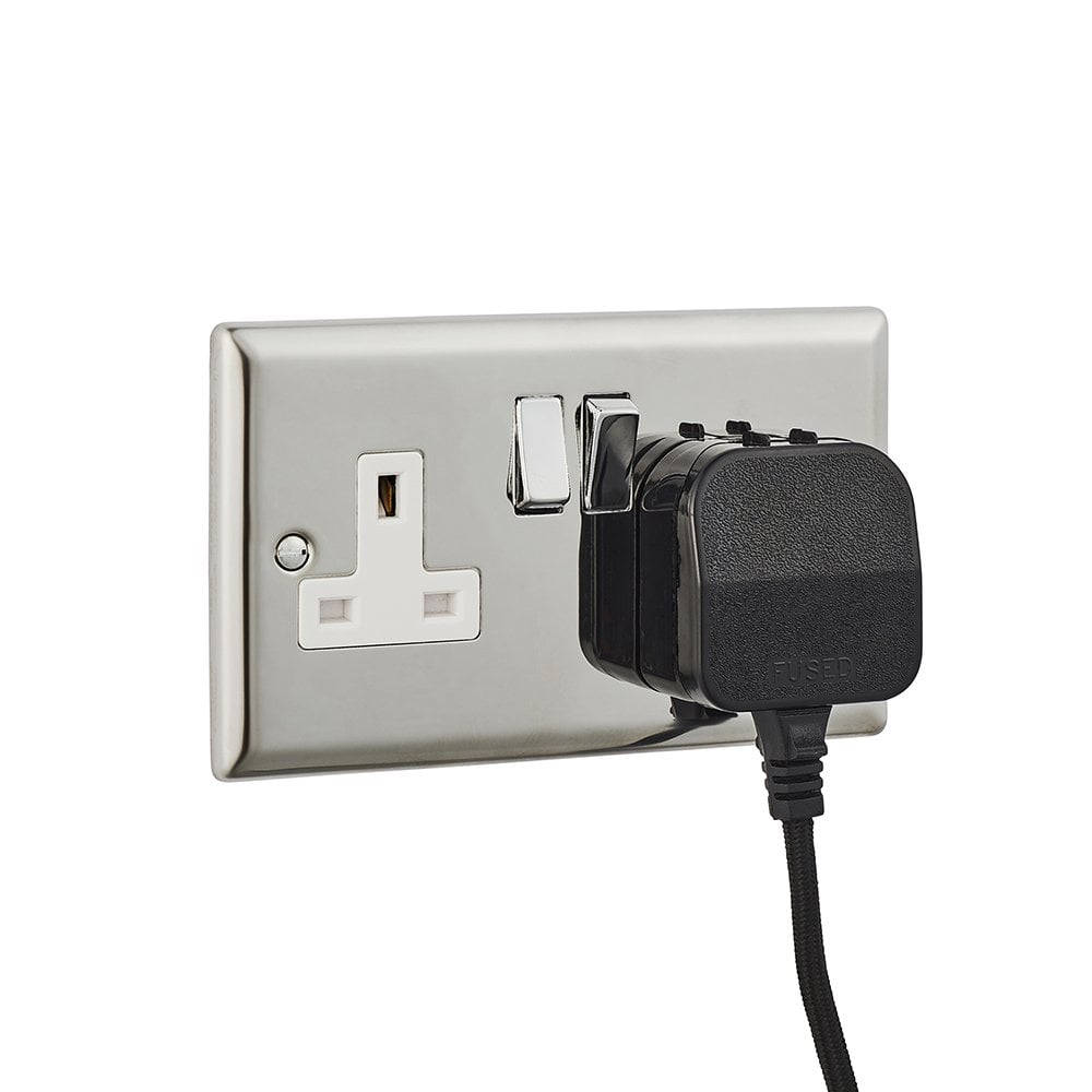 79500 Carlson 1 Light Wall Light Matt Black