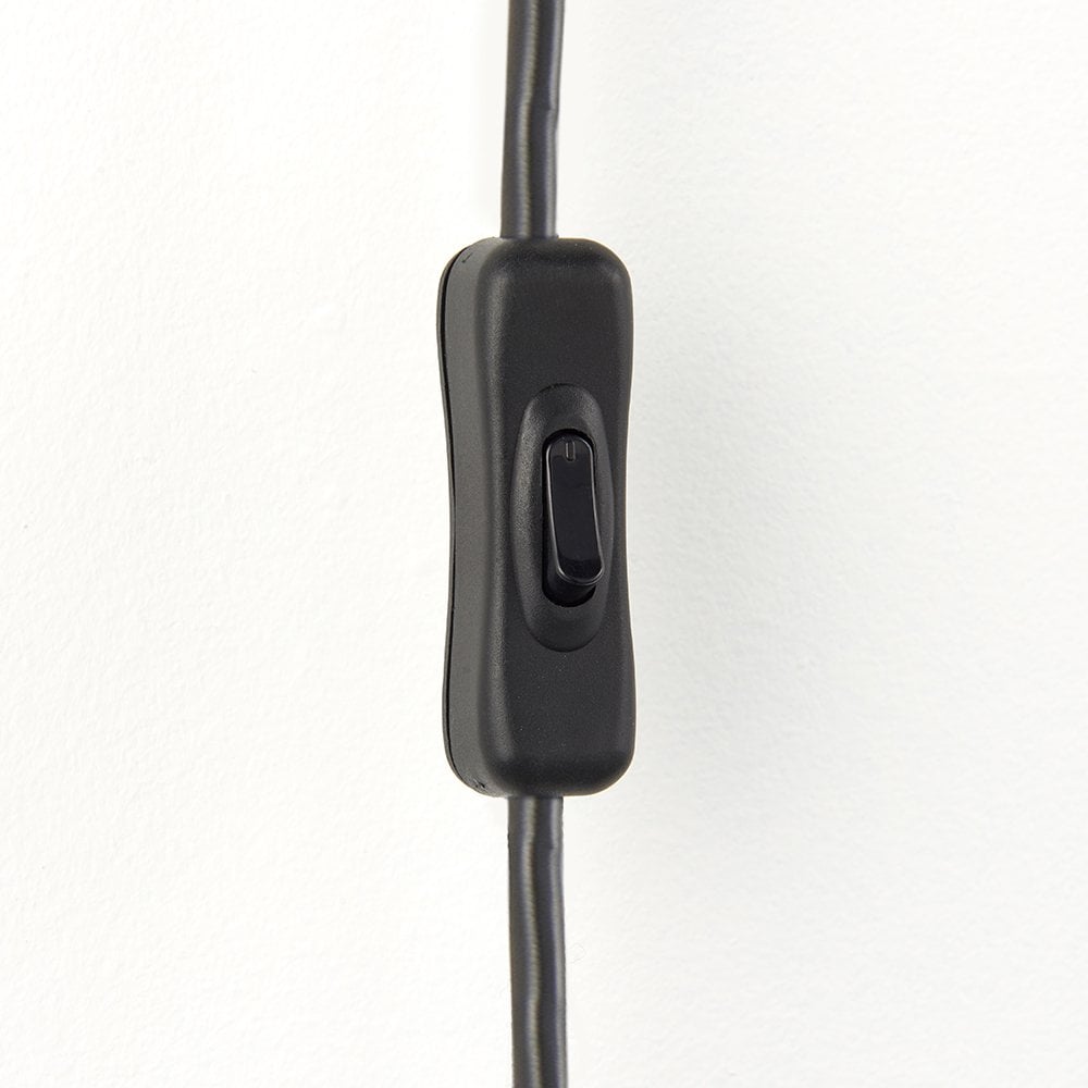 79500 Carlson 1 Light Wall Light Matt Black