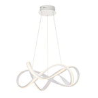 81893 Synergy 1 Light Pendant LED Light Textured White