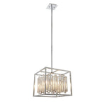81930 Acadia 4 Light Pendant Chrome Plate