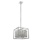 81930 Acadia 4 Light Pendant Chrome Plate