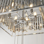 81931 Acadia 6 Light Pendant Chrome Plate