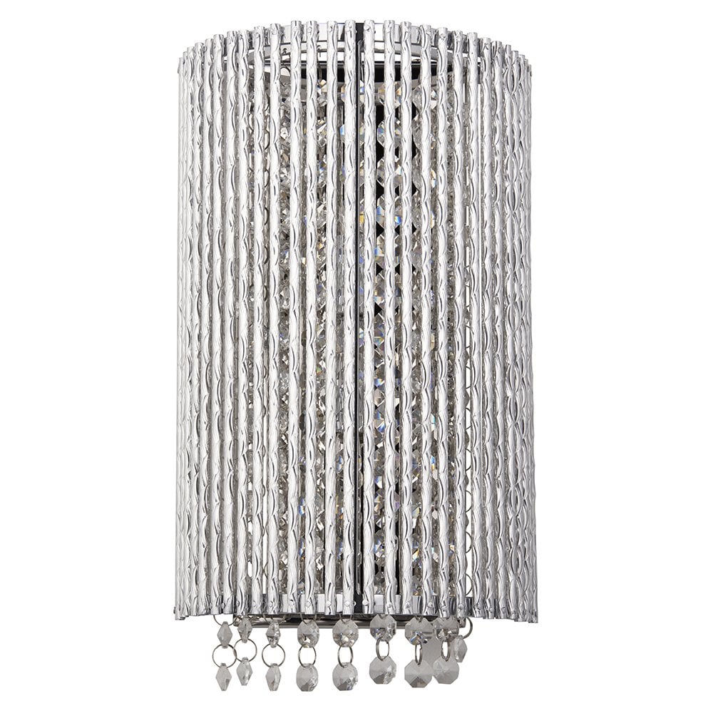 81978 Galina 2 Light Wall Light Chrome Plate