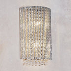 81978 Galina 2 Light Wall Light Chrome Plate