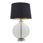 90559 Gideon 1 Light Table Lamp Clear Glass