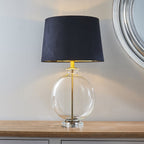 90559 Gideon 1 Light Table Lamp Clear Glass