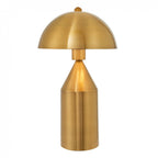 90522 Nova 1 Light Table Lamp Antique Brass Plate