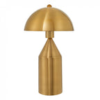 90522 Nova 1 Light Table Lamp Antique Brass Plate