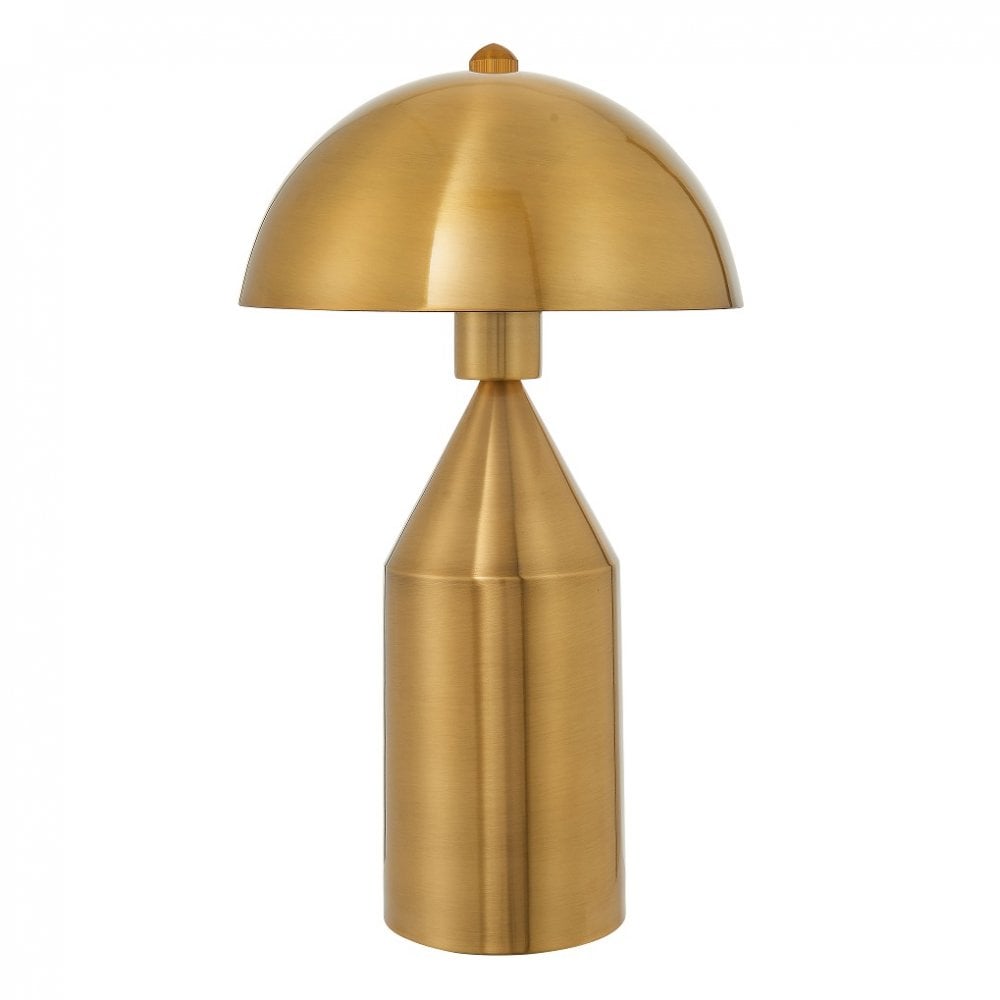 90522 Nova 1 Light Table Lamp Antique Brass Plate
