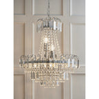 96826-CH Amadis 6 Light Crystal Ceiling Pendant