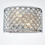 HUDSON-2WBCH 2 Light Wall Bracket In Chrome