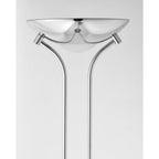 ROME-CH Mother & Child Uplighter In Chrome