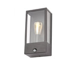 ZN-32070-BLK Minerva Outdoor Wall Lantern PIR Black