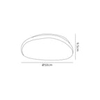 NL77559 Malcomo Bathroom Ceiling  Light LED White Acrylic