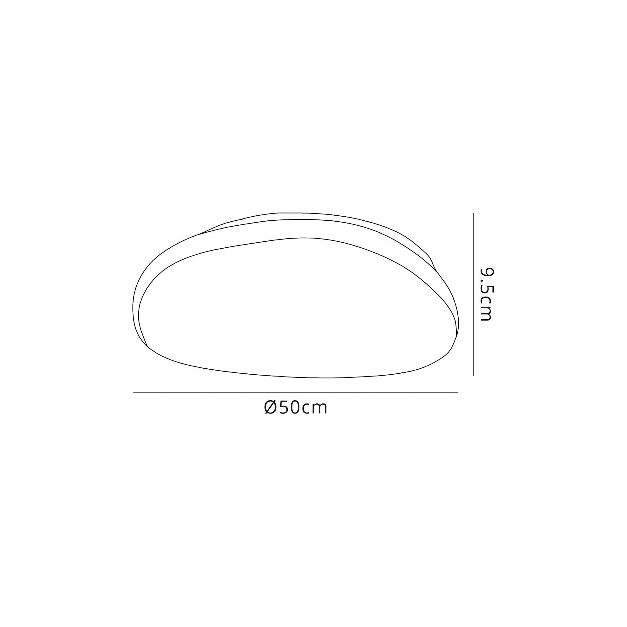NL77559 Malcomo Bathroom Ceiling  Light LED White Acrylic
