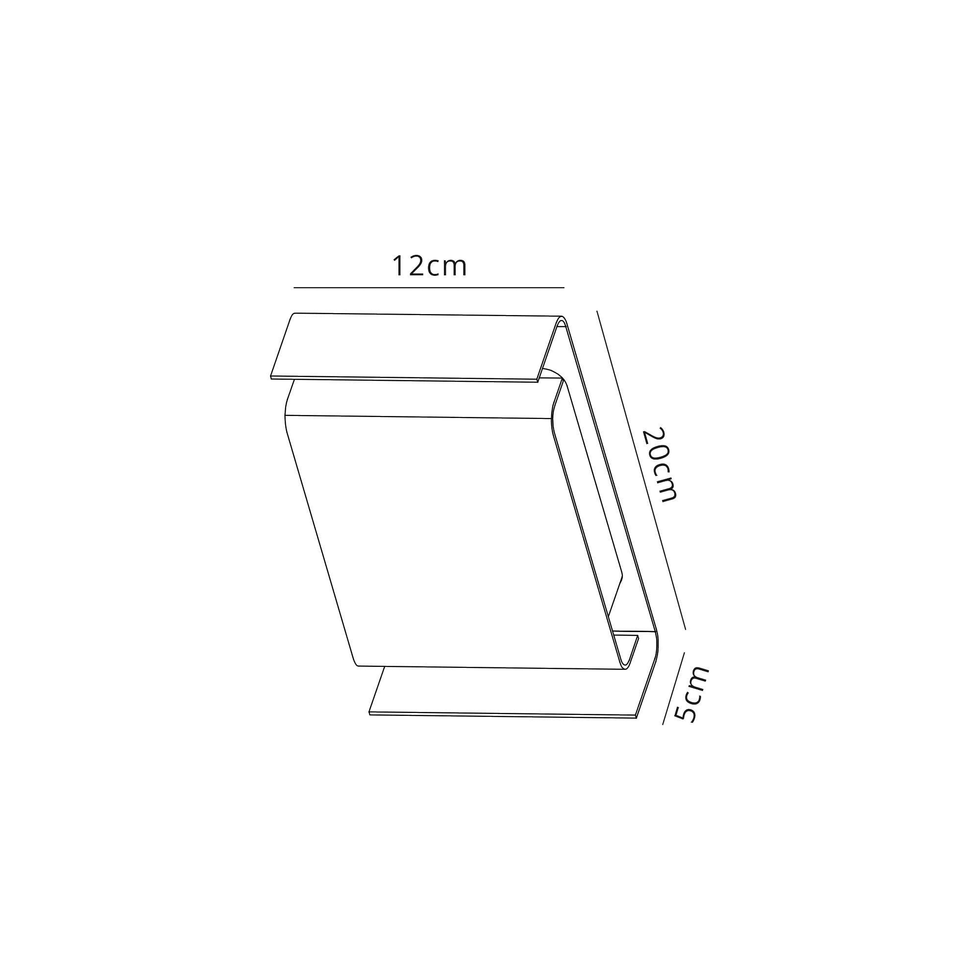 Sasha Outdoor Wall  Lamp LED Anthracite
