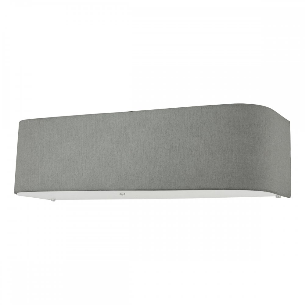 Dar RON0939 Ronda 2 Light Wall Light Grey