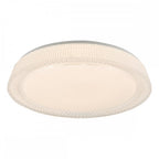 Dar UDE482 Udell Flush Acrylic LED Ceiling Light