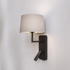 1406013 Side by Side Grande Reading Light USB Matt Black