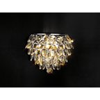 IL32806 Coniston Wall Lamp 1 Light Polished Chrome Crystal