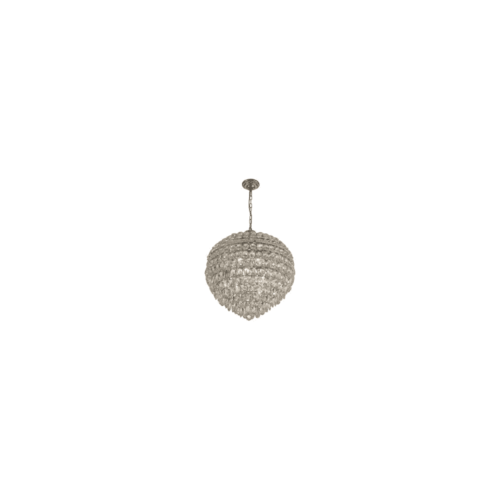 IL32808 Coniston Pendant 12 Light Polished Chrome Crystal