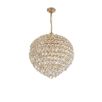 IL32810 Coniston Pendant 12 Light French Gold Crystal