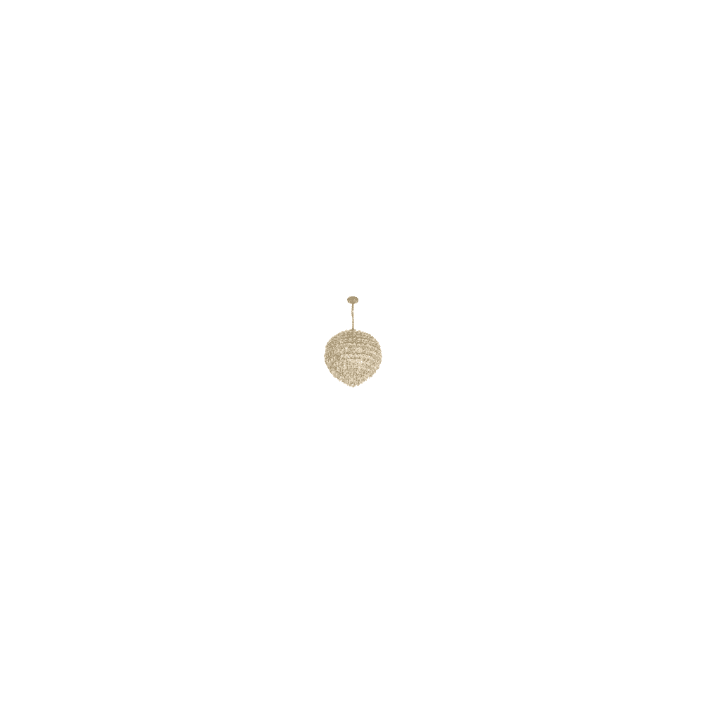 IL32810 Coniston Pendant 12 Light French Gold Crystal