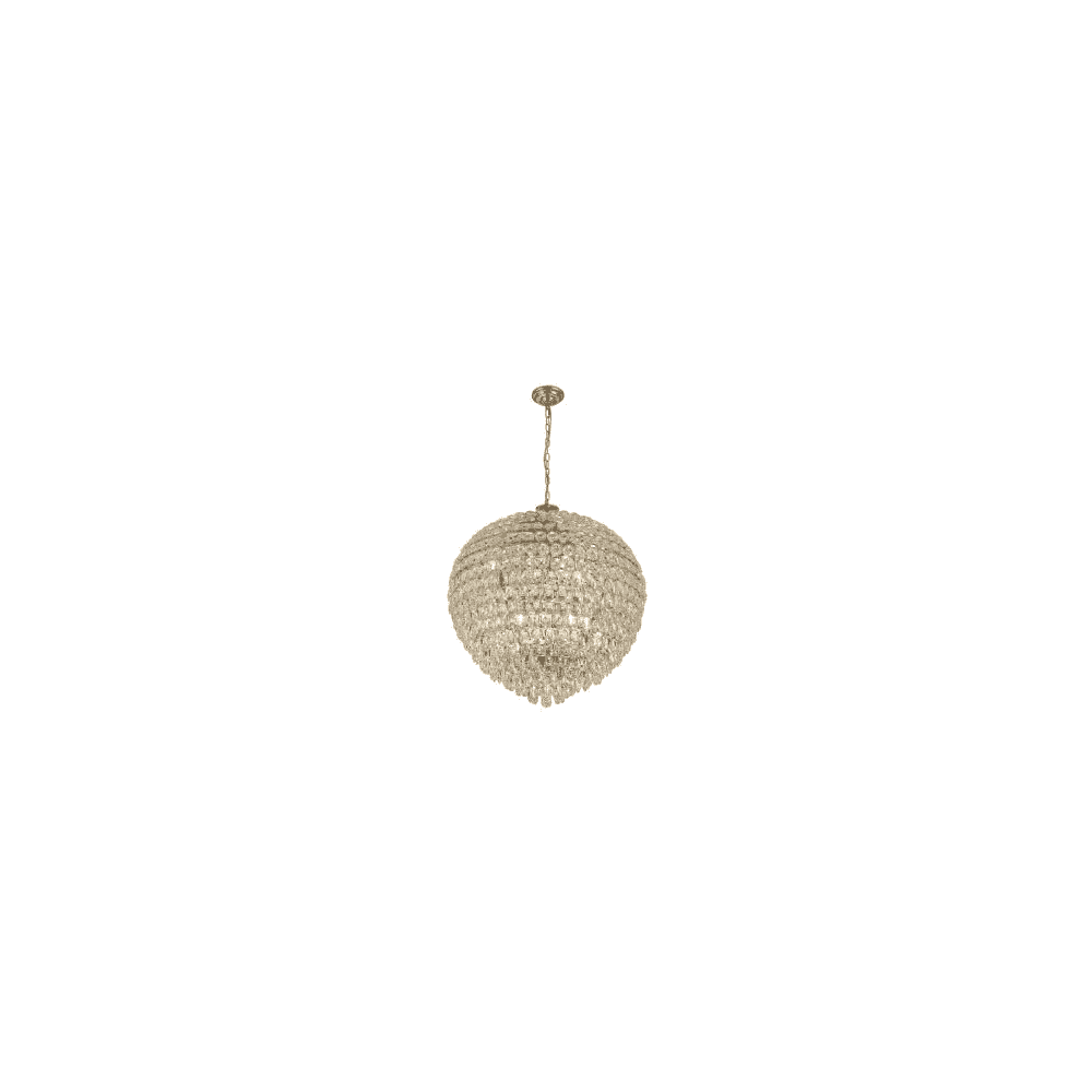 IL32811 Coniston Pendant 16 Light French Gold Crystal