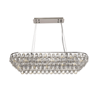 IL32820 Coniston Linear Pendant 8 Light Polished Chrome Crystal
