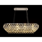 IL32820 Coniston Linear Pendant 8 Light Polished Chrome Crystal