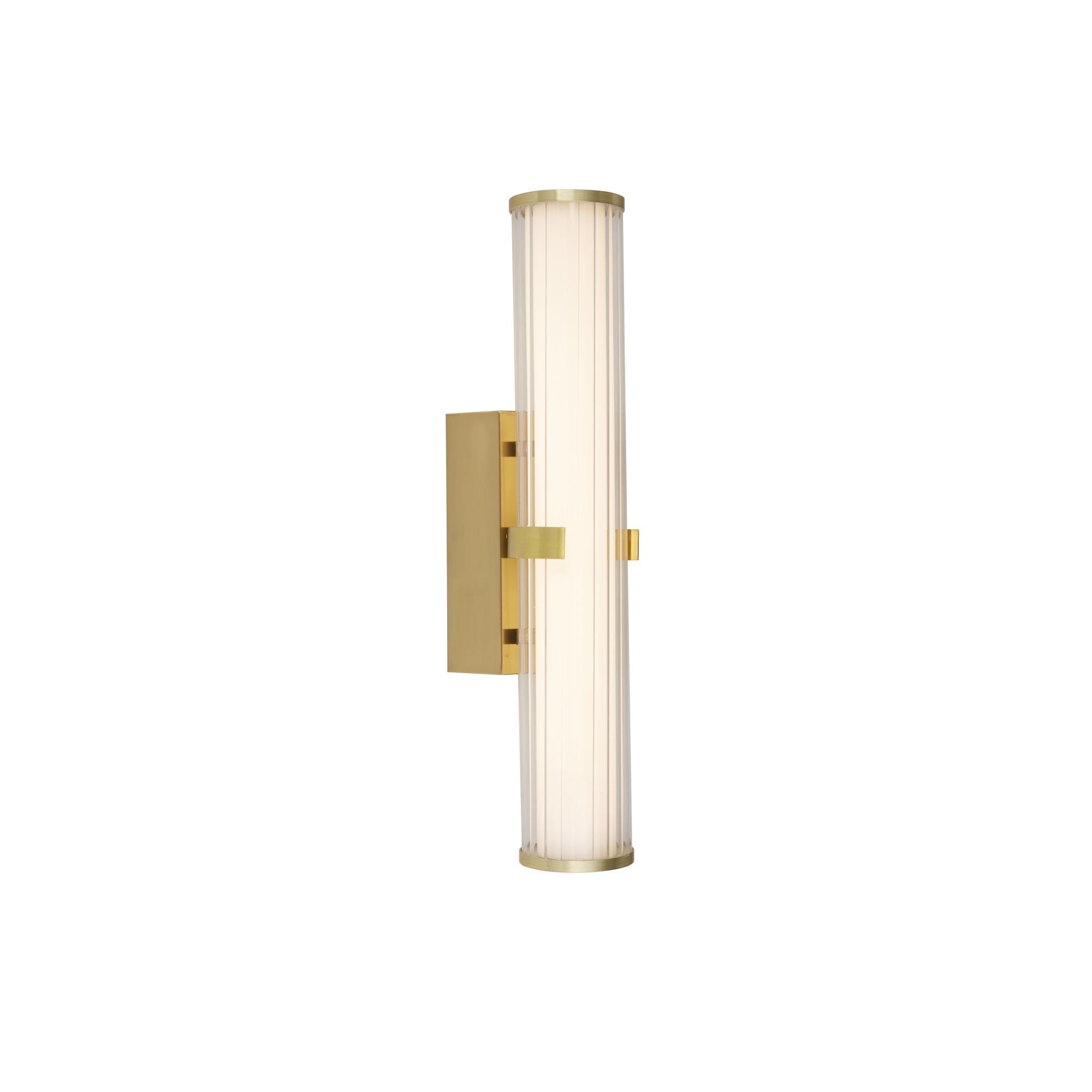 63125-1GO Clamp LED Gold Wall Light
