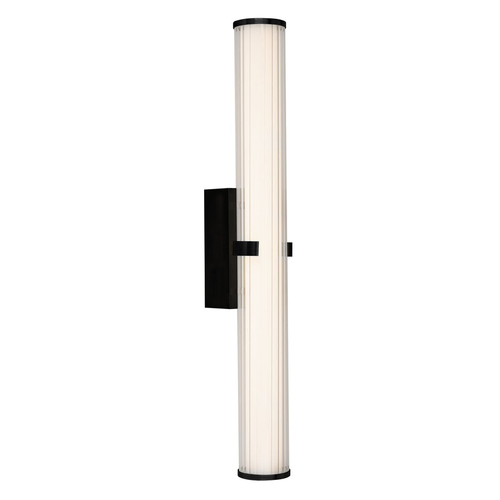 63126-1BK Clamp LED Black Wall Light