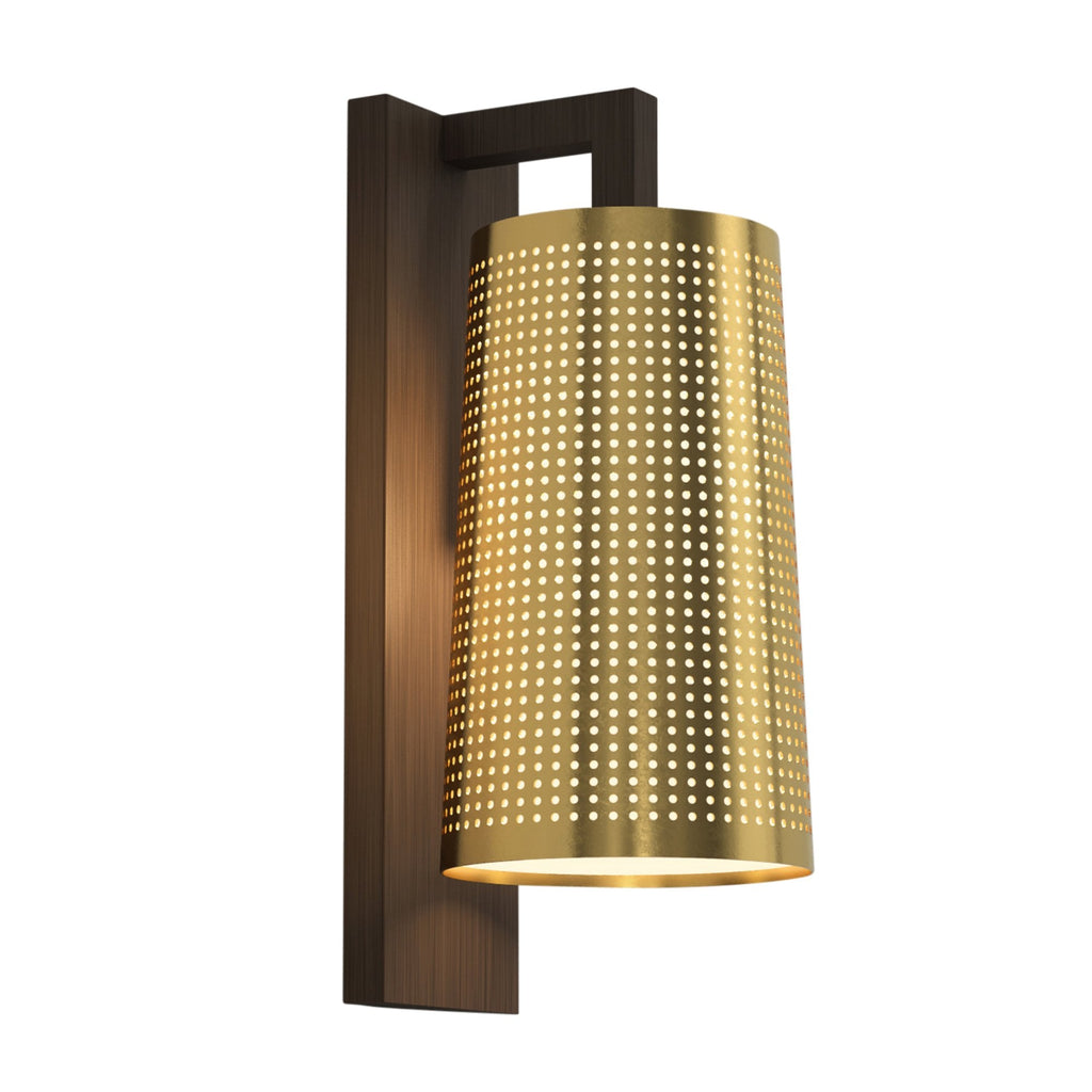 1297007 Lago 280 Wall Light Bronze