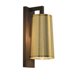 1297007 Lago 280 Wall Light Bronze