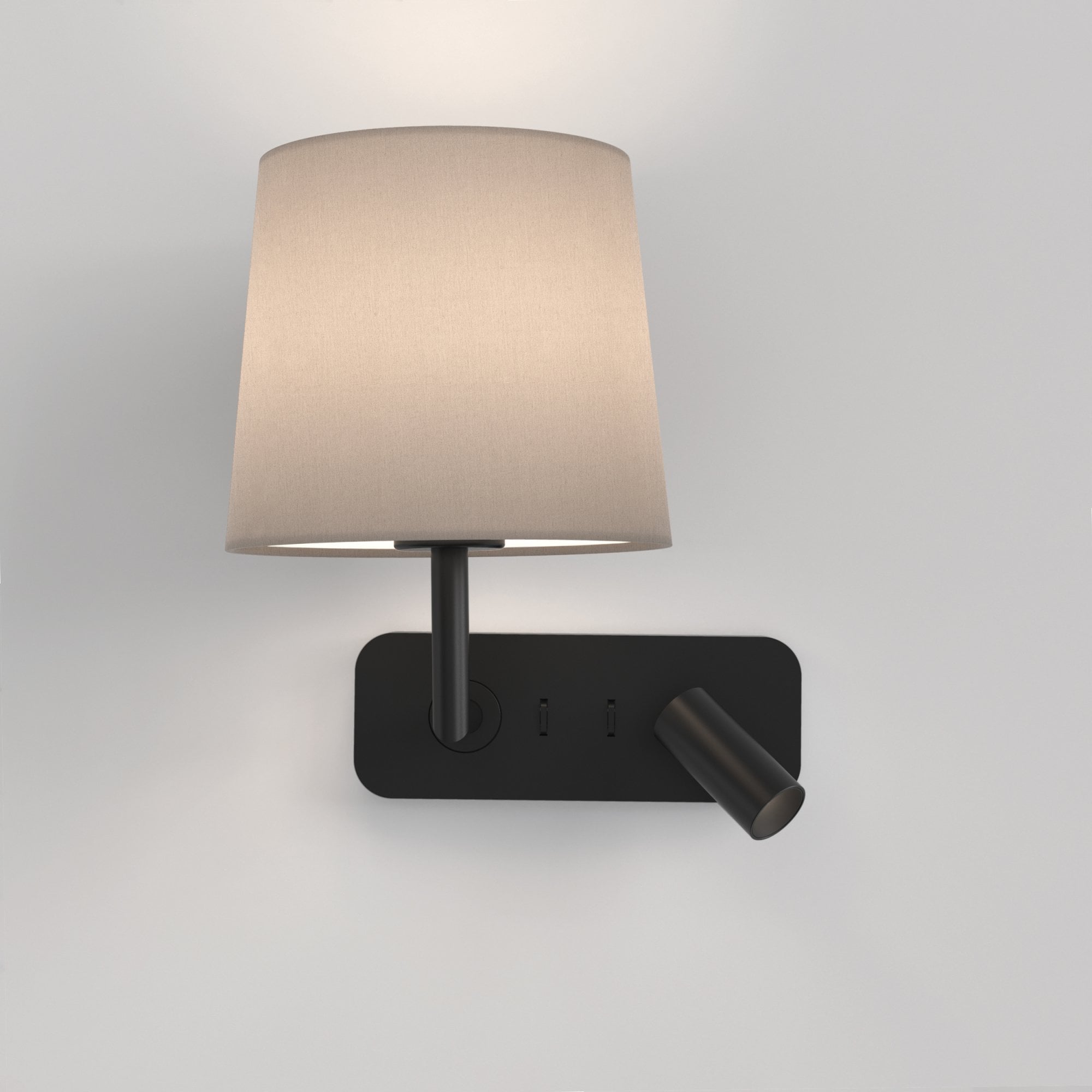 1406002 Side by Side Wall Light Matt Black