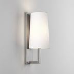 1214004 Riva 350 Matt Nickel Bathroom Wall Light