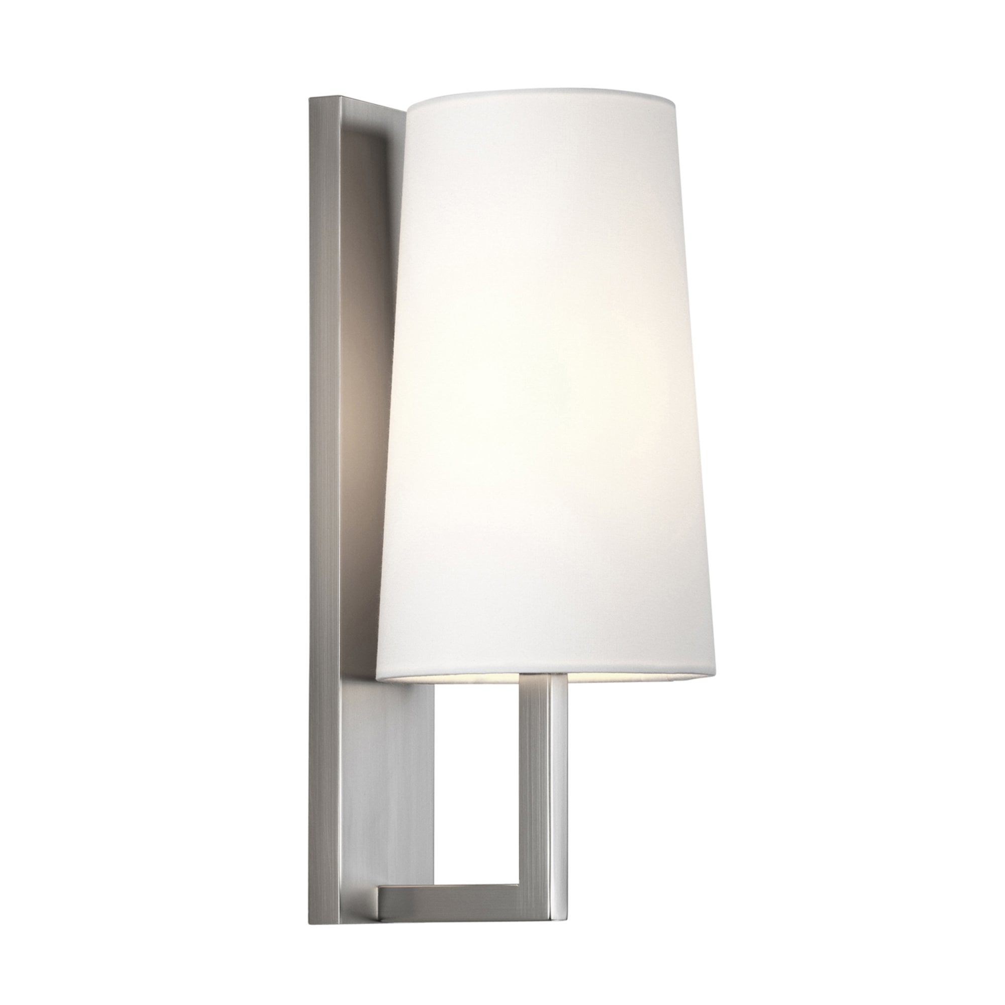 1214004 Riva 350 Matt Nickel Bathroom Wall Light